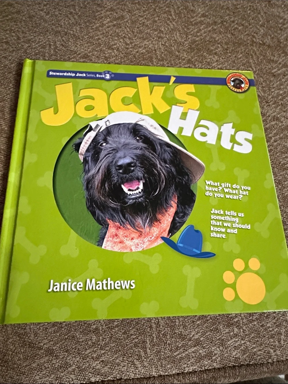 Signed Jack’s Hats by Janice Mathews Stewardship Jack Series Book 3 Hardcover